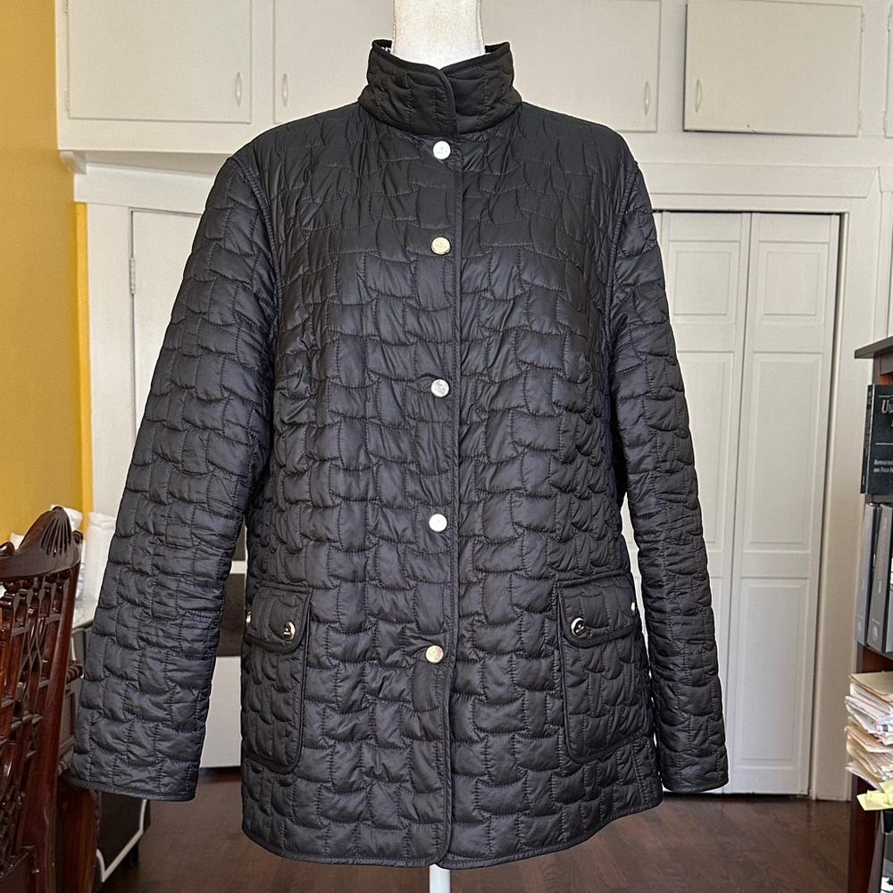 Basler Double Sided Reversible Black Quilted Wome… - image 4